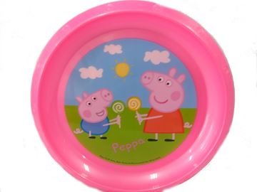 Imagen de Plato Llano Peppa Pig para Niños