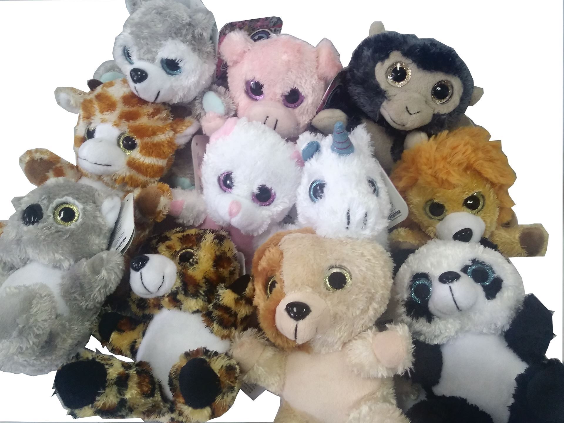 Peluches de animales con ojos grandes online