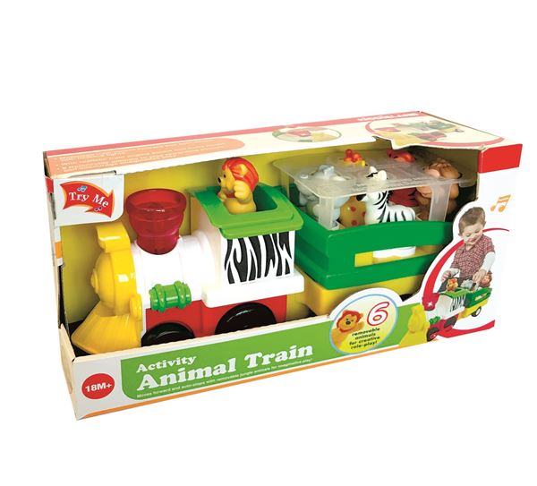 Imagen de Tren de  Animales con Actividades Kiddieland