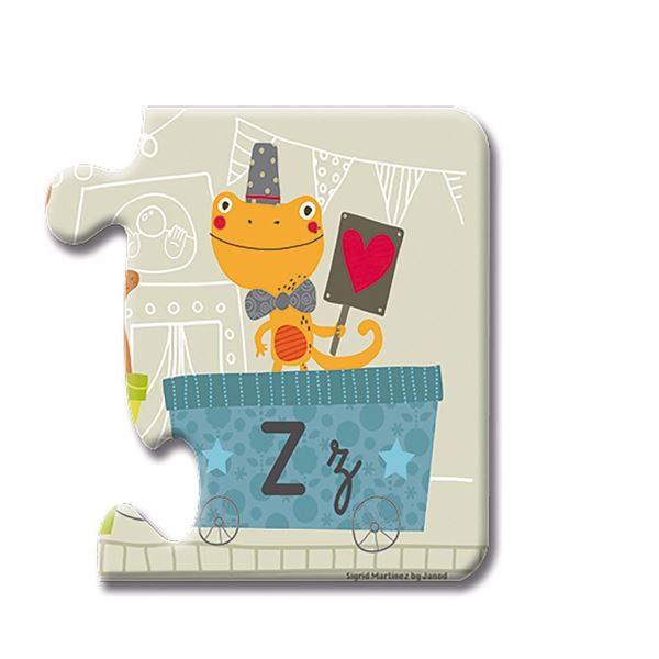 Imagen de PUZZLE MALETA ABECEDARIO JANOD J02928