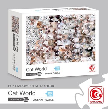 Imagen de Puzzle Gato 1000 PCS