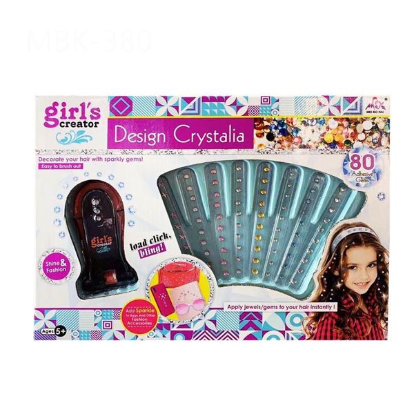 Imagen de Set para niñas de cristales para el Cabello