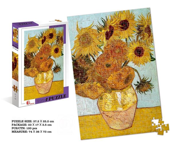 Imagen de Puzzle Van Gogh Girasoles - 300 Piezas