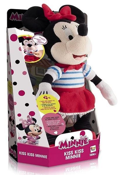 Imagen de Peluche Minnie Interactiva Tira Besos Disney