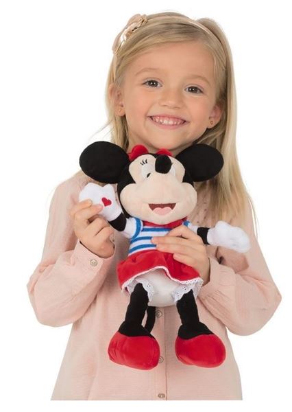 Imagen de Peluche Minnie Interactiva Tira Besos Disney
