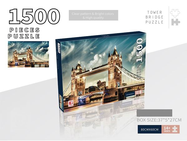 Imagen de Puzzle Puente de Londres 1500 Piezas