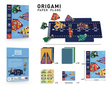 Imagen de Origami Aviones - 36 Piezas