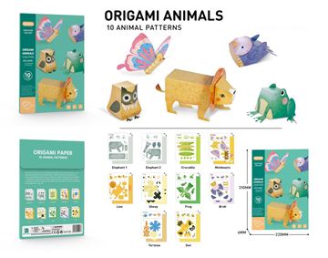 Imagen de Origami Animales Juego de manualidades para nilños