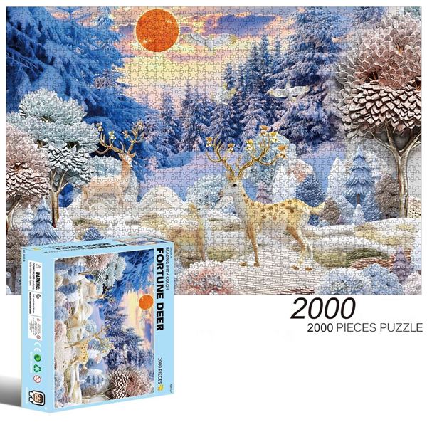 Imagen de Puzzle Ciervos 2000pcs