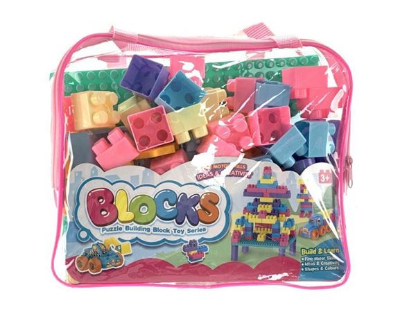 Imagen de Bloques en bolso 53pcs