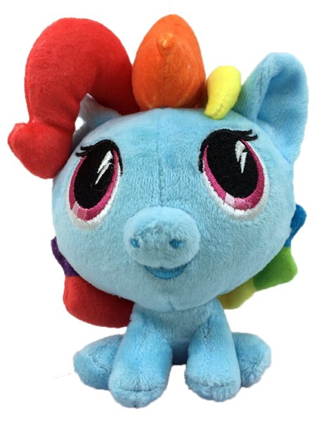 Imagen de Peluche My Little Pony Squeezy de 10 cm con Aroma - Fragancias de Uva, Piña y Frutilla