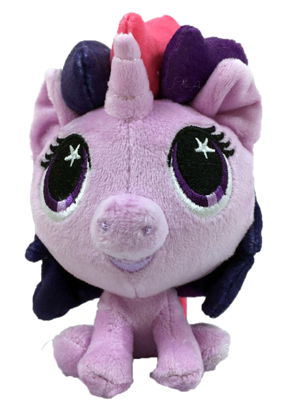 Imagen de Peluche My Little Pony Squeezy de 10 cm con Aroma - Fragancias de Uva, Piña y Frutilla