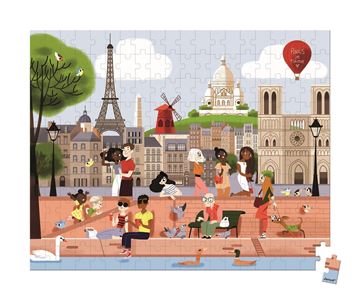 Imagen de PUZZLE PARIS 200 PCS