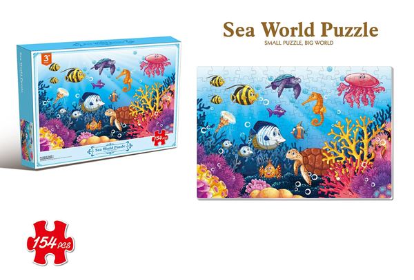 Imagen de Puzzle Mundo marino 154 pcs