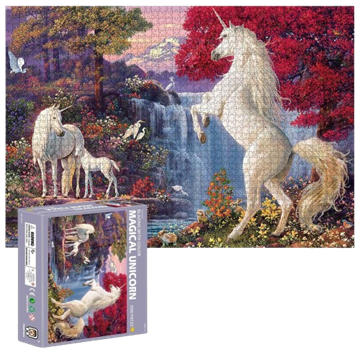 Imagen de Puzzle Unicornios 2000 pcs