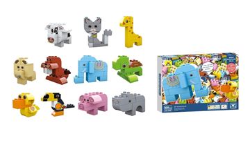 Imagen de Bloques animales 109 pcs