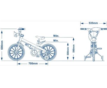 Imagen de Bicicleta Stitch Rodado 16