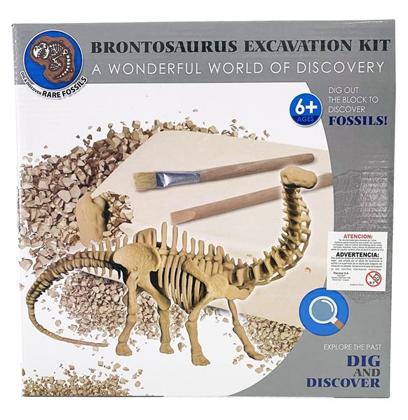 Imagen de kIt  Excavación Dino Brontosaurus