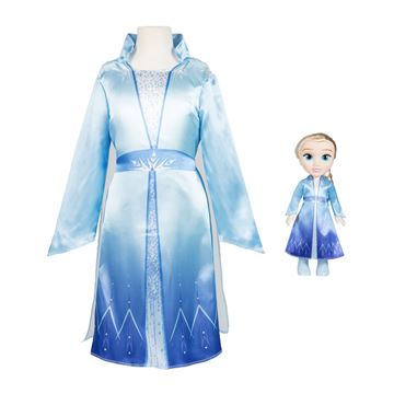 Imagen de Muñeca Frozen Elsa con vestido