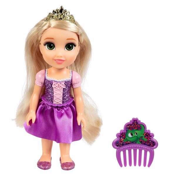 Imagen de Muñeca Petit Rapunzel con Peine - Disney