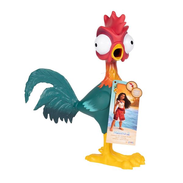 Imagen de Moana Squeeze and Scream Gallo Hei Hei – ¡Diversión y Risas con el Gallo Más Travieso!